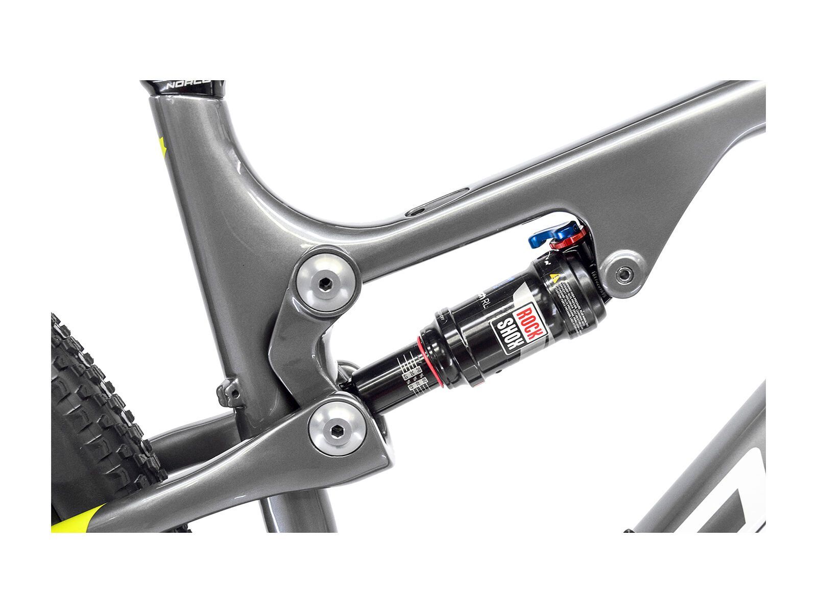 Norco Revolver FS 3 27.5, silver fade/white/citron - Bild 4