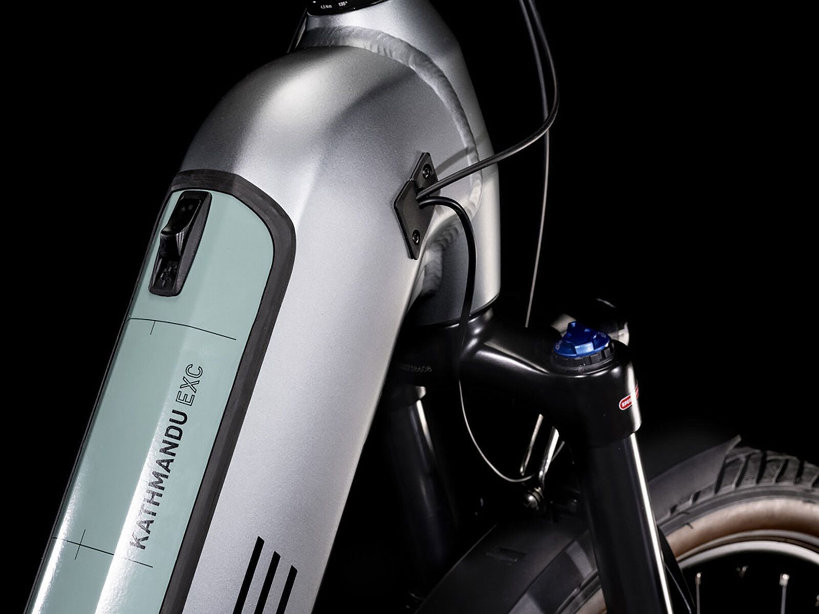 Cube Kathmandu Hybrid EXC 750 Easy Entry, silvergreen´n´black - Bild 5