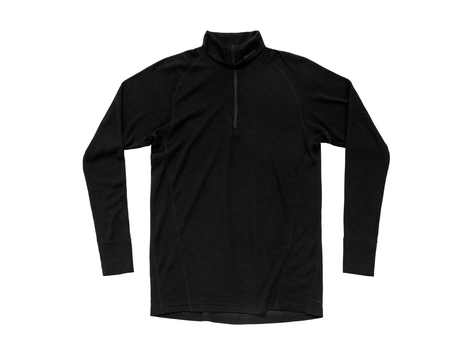 Devold Duo Active Merino 205 Zip Neck Man, black - Bild 1