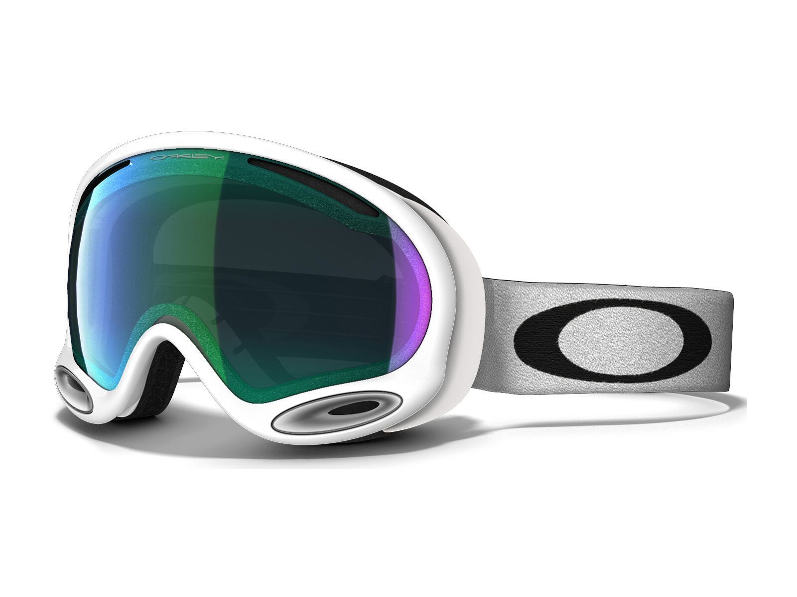 Oakley A Frame 2.0, Polished White/Jade Iridium - Bild 1