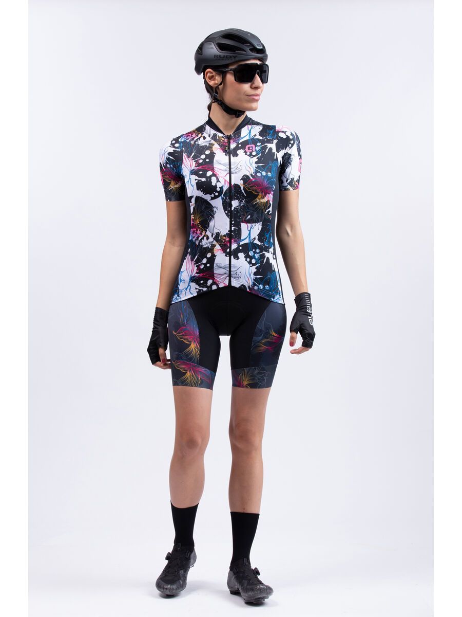 Ale Solid Chios Short Sleeve Lady Jersey, white - Bild 5