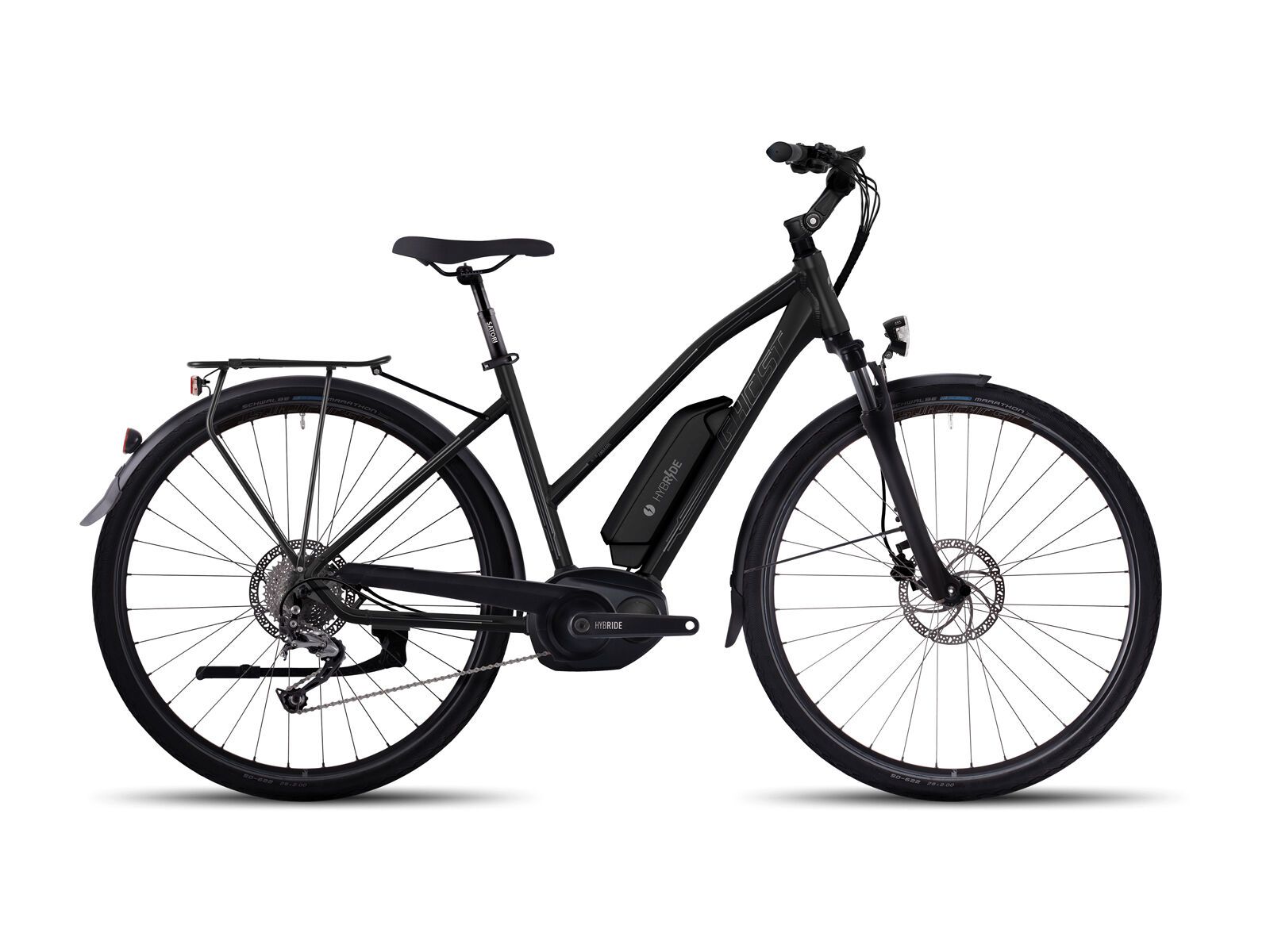 Ghost Hybride Andasol Trekking 2 W, night black/micro chip gray/titanium grey - Bild 1