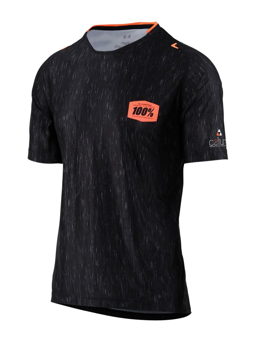 100% Celium AM Jersey, black heather - Bild 1