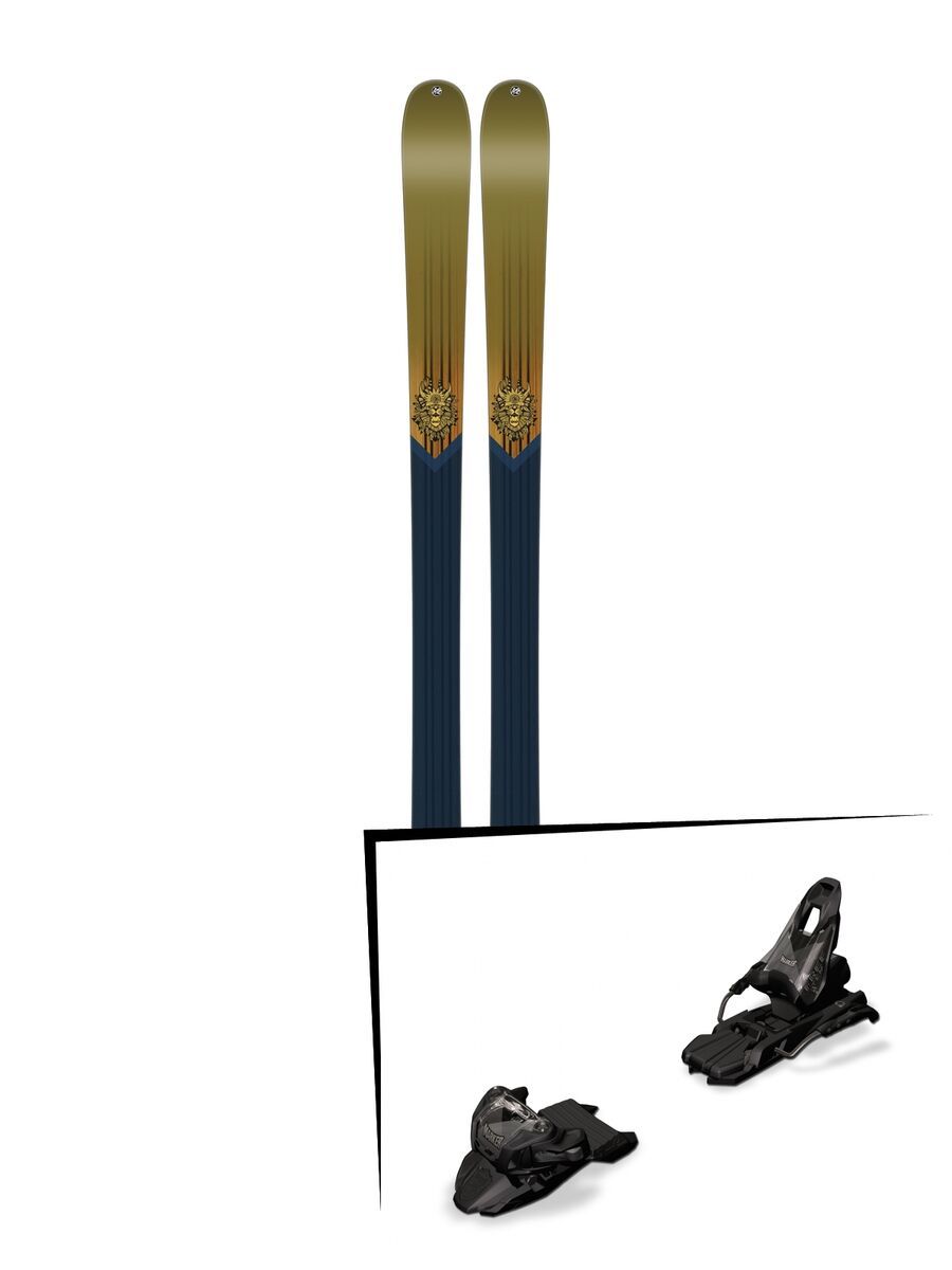 Set: K2 SKI Sight 2017 + Marker Free Ten inkl. Screw-Kit (1685470) - Bild 1