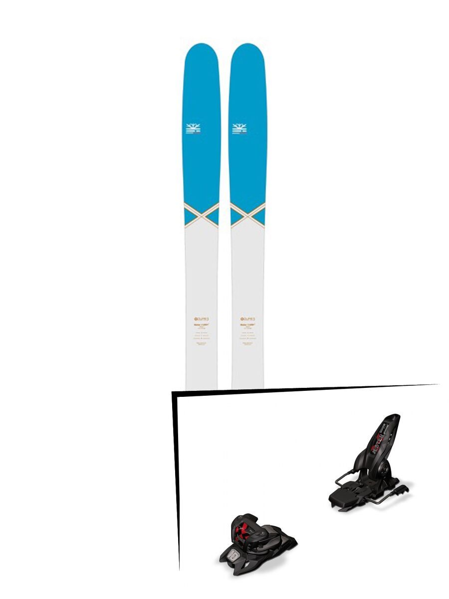 Set: DPS Skis Wailer 112 RP2 Pure3 2016 + Marker Jester 16 ID (1685408) - Bild 1