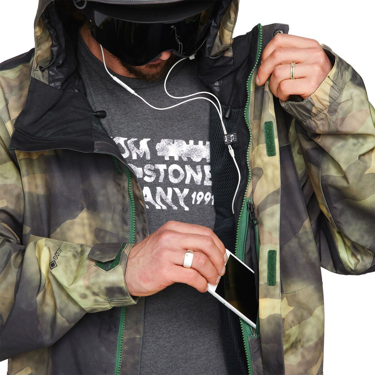 Volcom L Ins Gore-Tex Jacket, camouflage - Bild 11