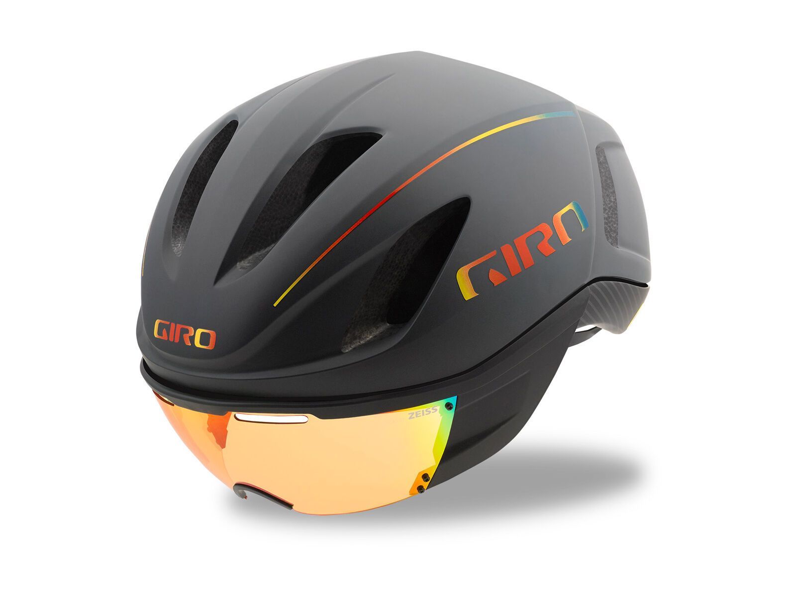 Giro Vanquish MIPS, mat grey fire chrom - Bild 1
