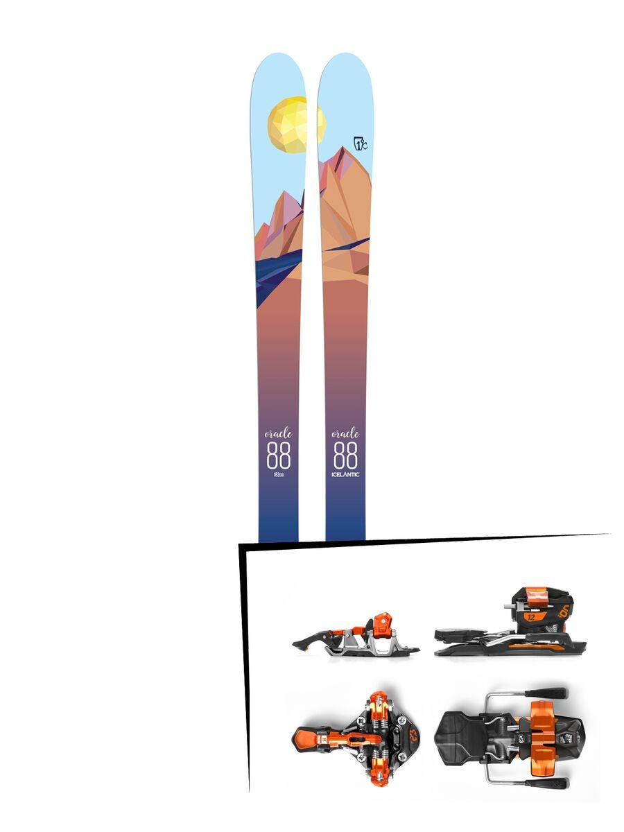 Set: Icelantic Oracle 88 2018 + G3 Ion 12 - Bild 1