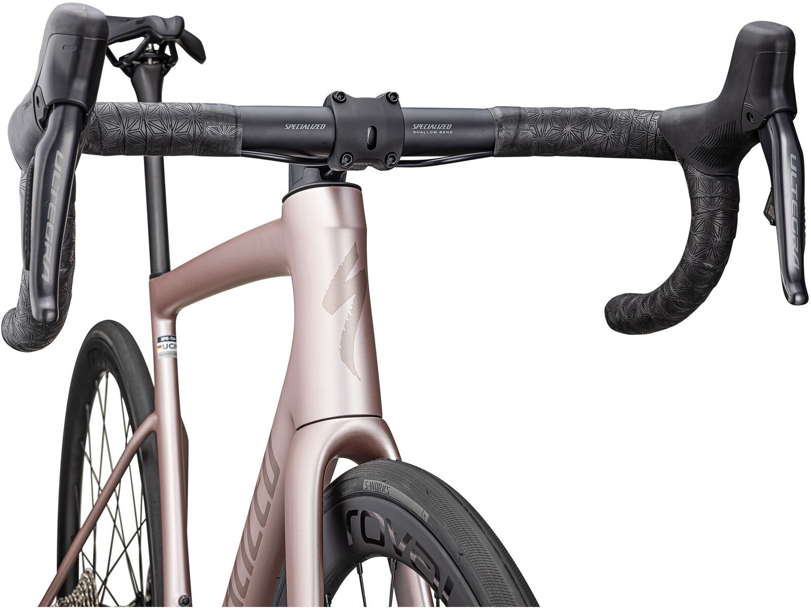 Specialized Tarmac SL8 Expert Shimano Ultegra Di2, champagne/black pearl - Bild 5