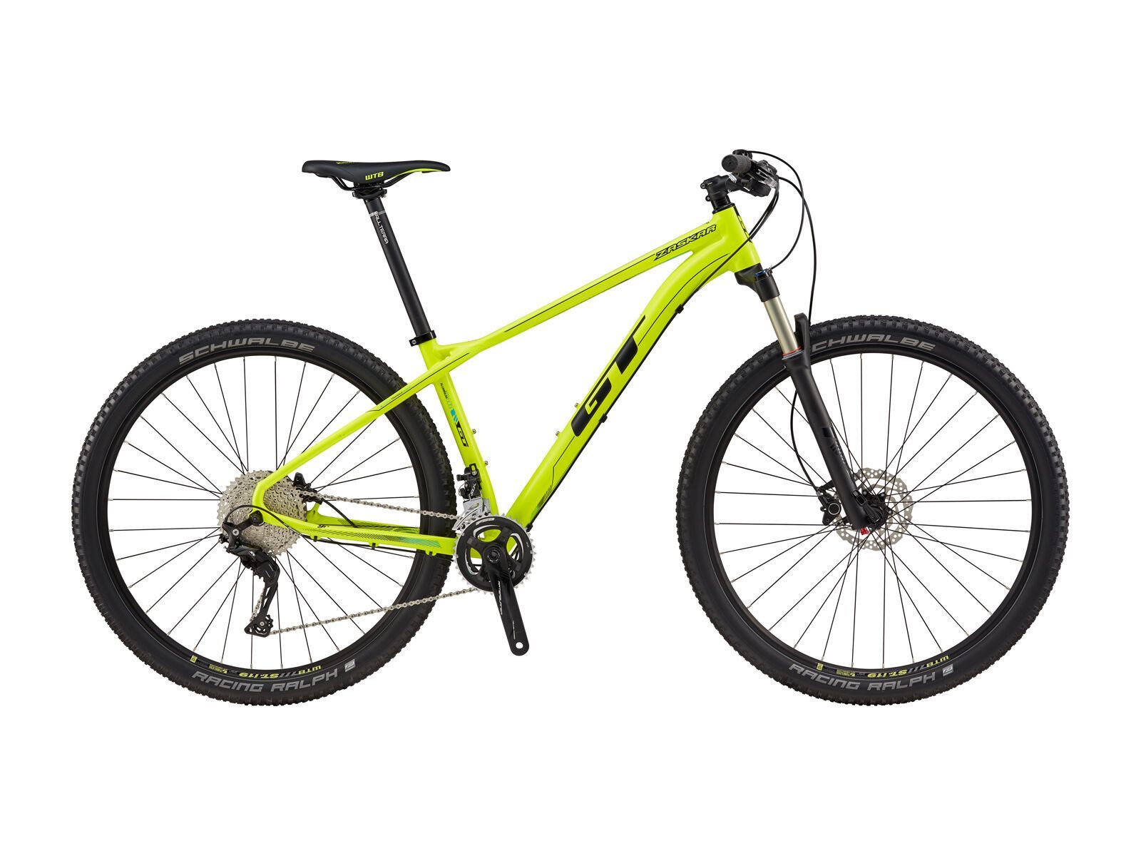 GT Zaskar Elite 9R, neon yellow & black - Bild 1