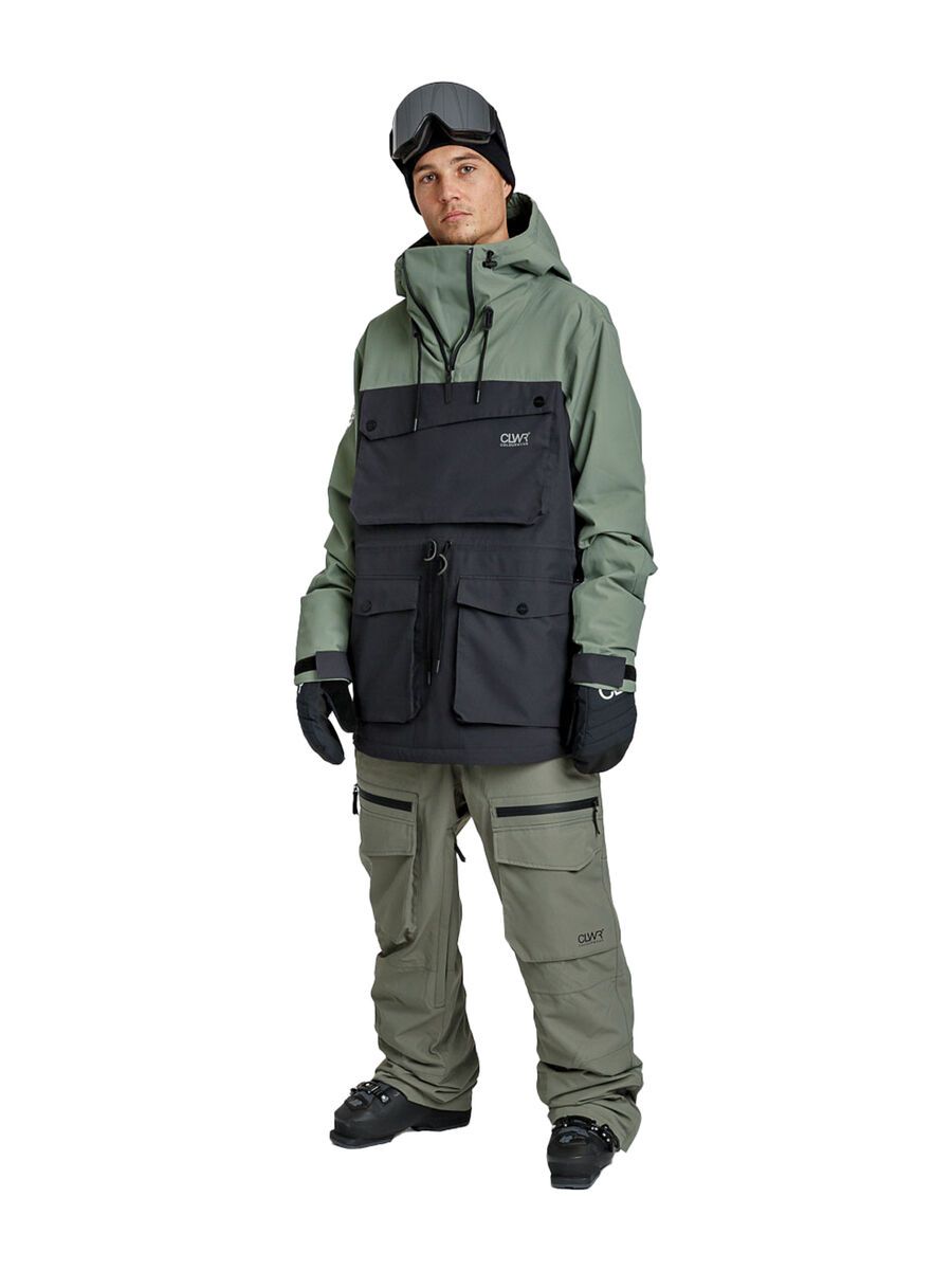 Colourwear Essential Anorak Men grey green L 7210293-936-0028
