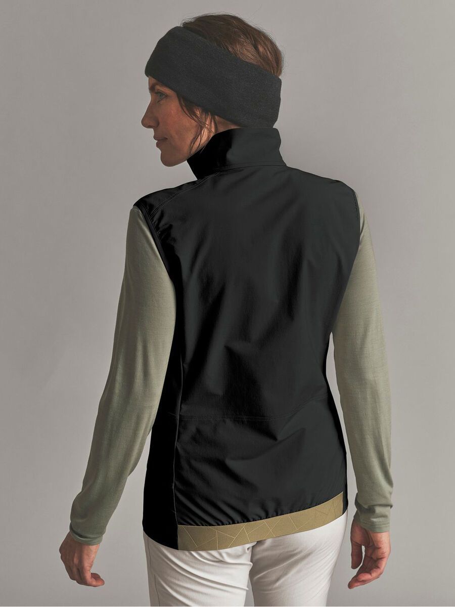 Ortovox Venet Softshell Vest W, black raven - Bild 7