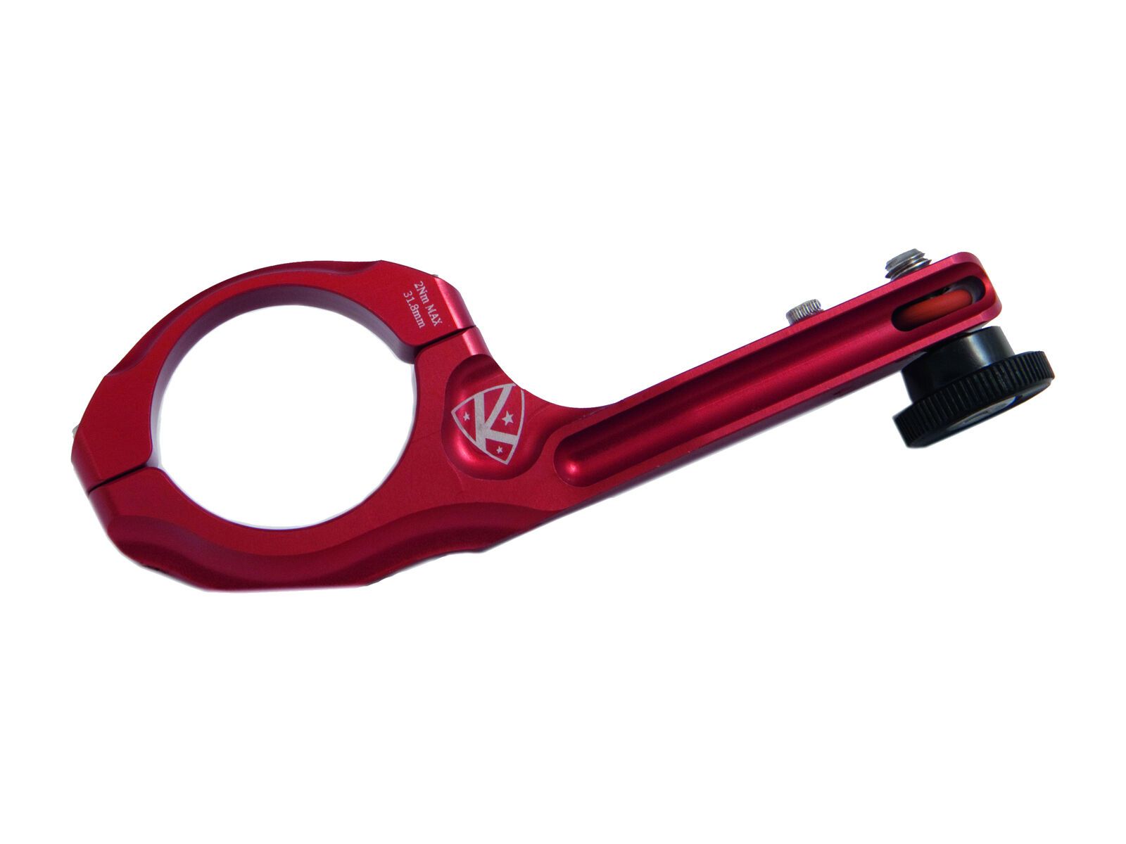 K-Edge Go Big Pro Handlebar Universal Mount (1/4x20), red - Bild 1