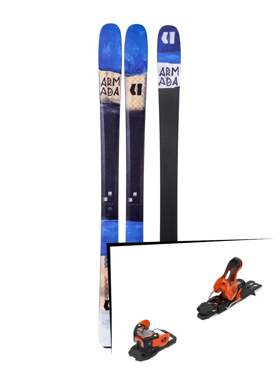 Set: Armada Tracer 98 2018 + Salomon Warden 11 orange/black - Bild 1