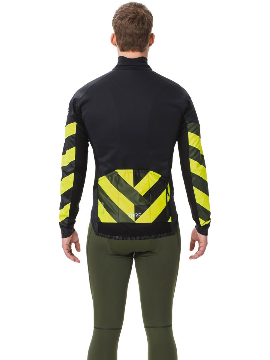 GOREWEAR C5 Gore-Tex Infinium Signal Thermo Jacke, black/neon yellow - Bild 5