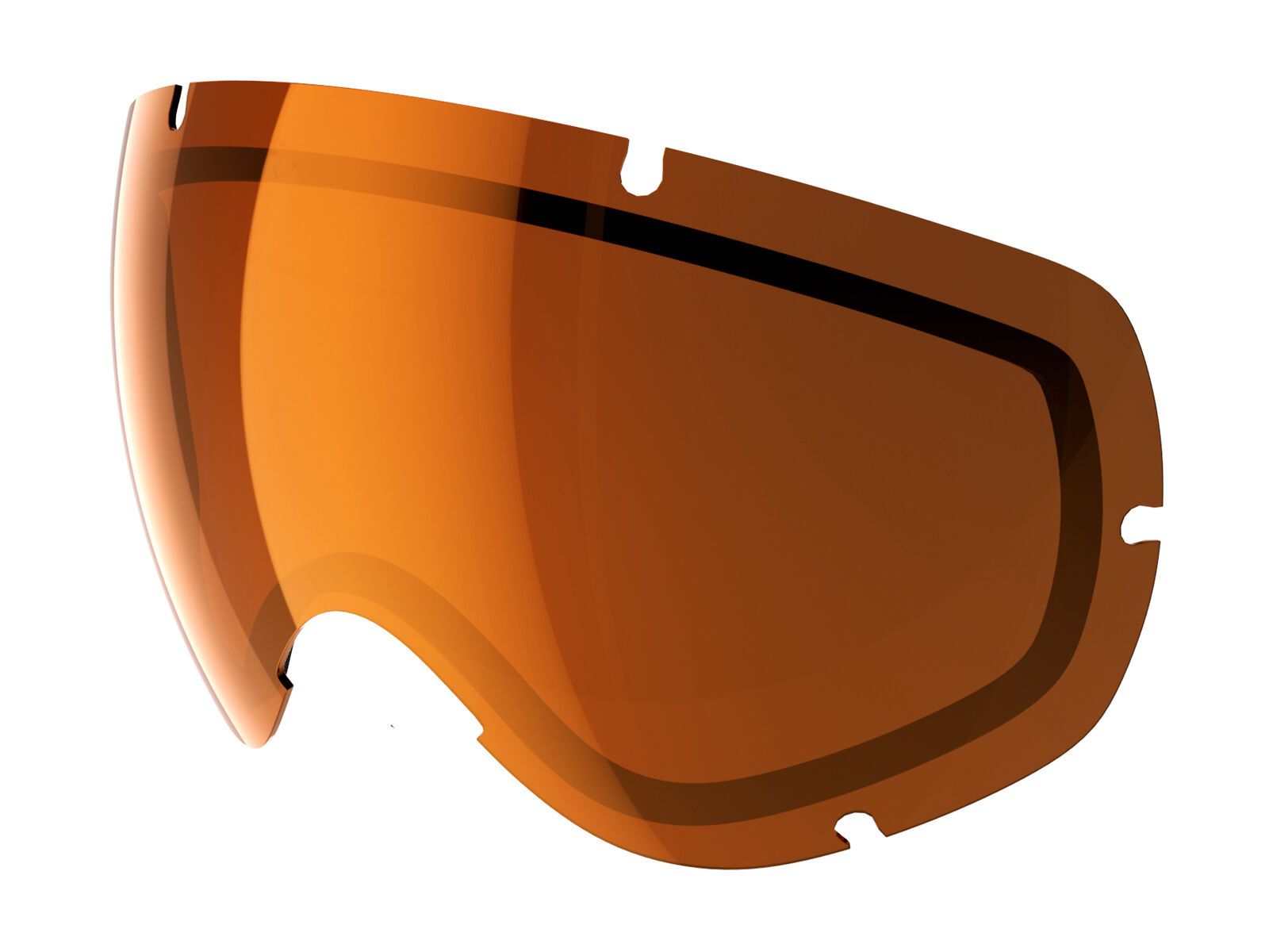 POC Lobes Wechselscheibe, sonar orange - Bild 1