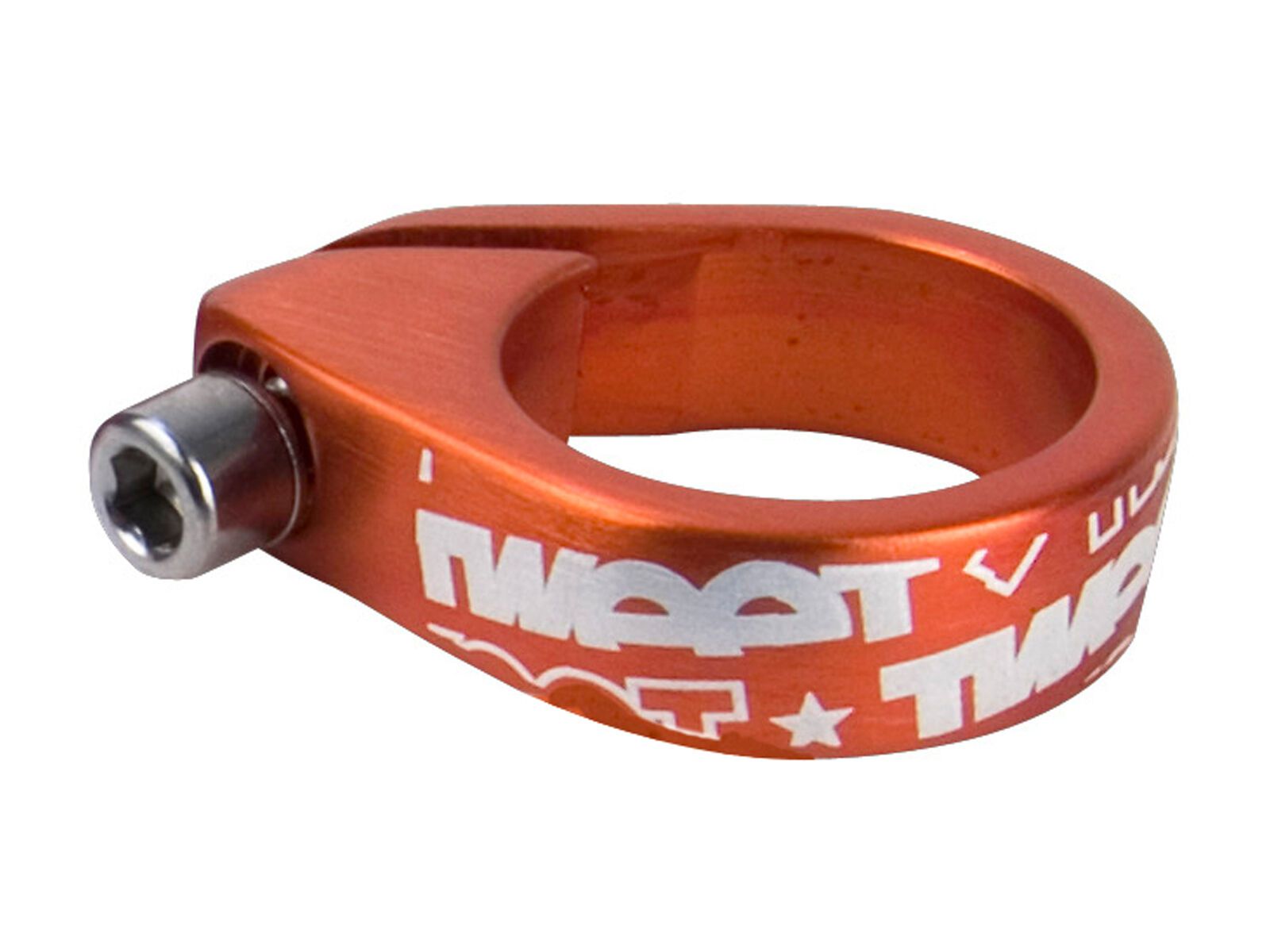 Spank Tweet Tweet Seat Post Clamp, orange - Bild 1