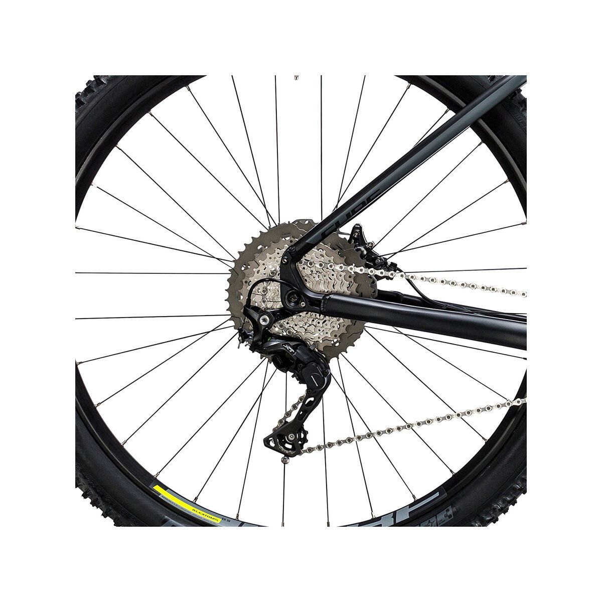 Cube Reaction Hybrid HPA SLT 500 27.5, black´n´flashyellow - Bild 4