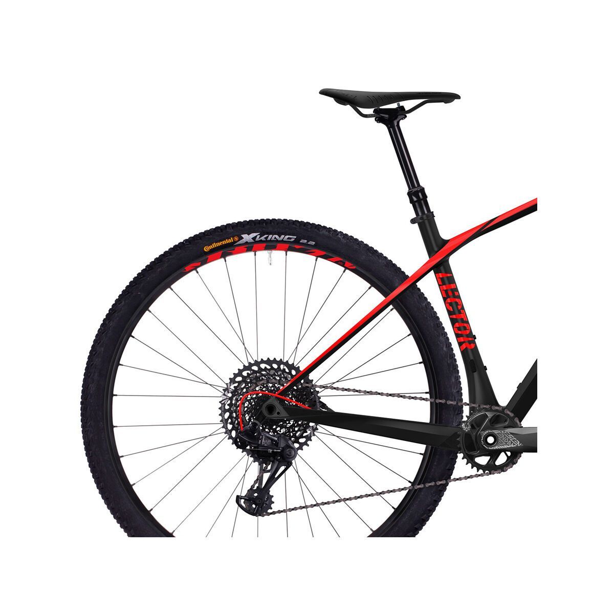 Ghost Lector 5.9 LC, night black/neon red - Bild 6