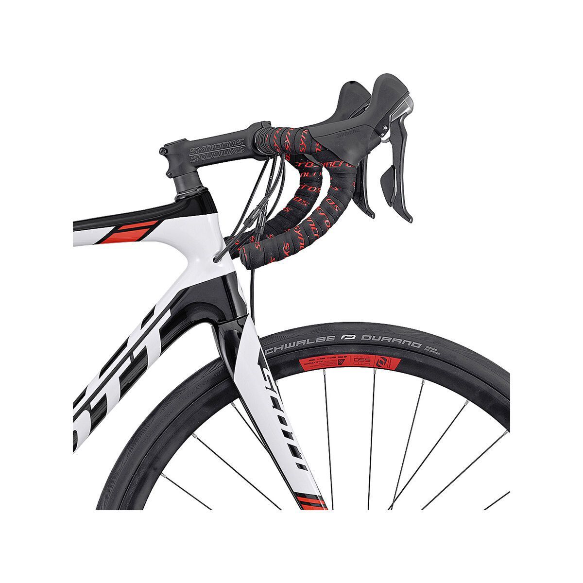 Scott Solace 20 Disc, black/white/red - Bild 5