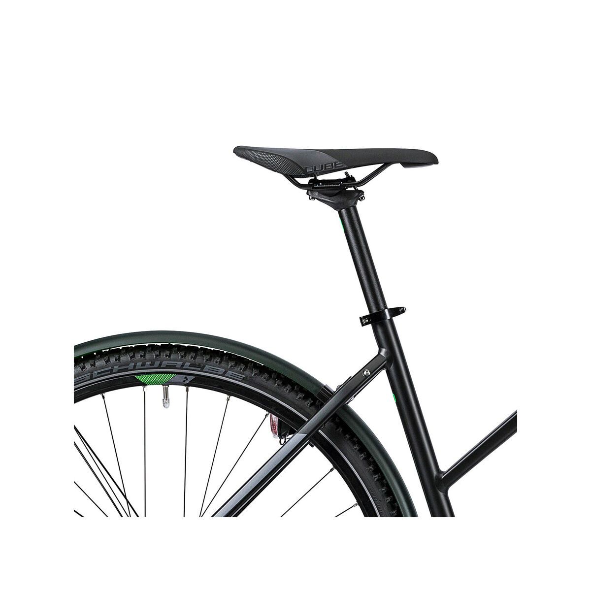 Cube Nature Allroad Trapeze, black flashgreen grey - Bild 6