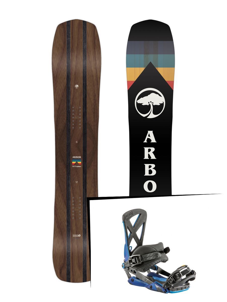 Set: Arbor A-Frame 2019 + Nitro Phantom blue rover - Bild 1
