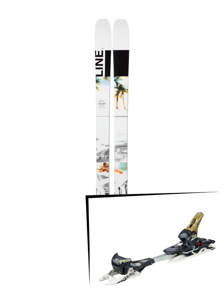 Set: Line Tom Wallisch Pro 2019 + Fritschi Diamir Freeride Pro schwarz-olive - Bild 1