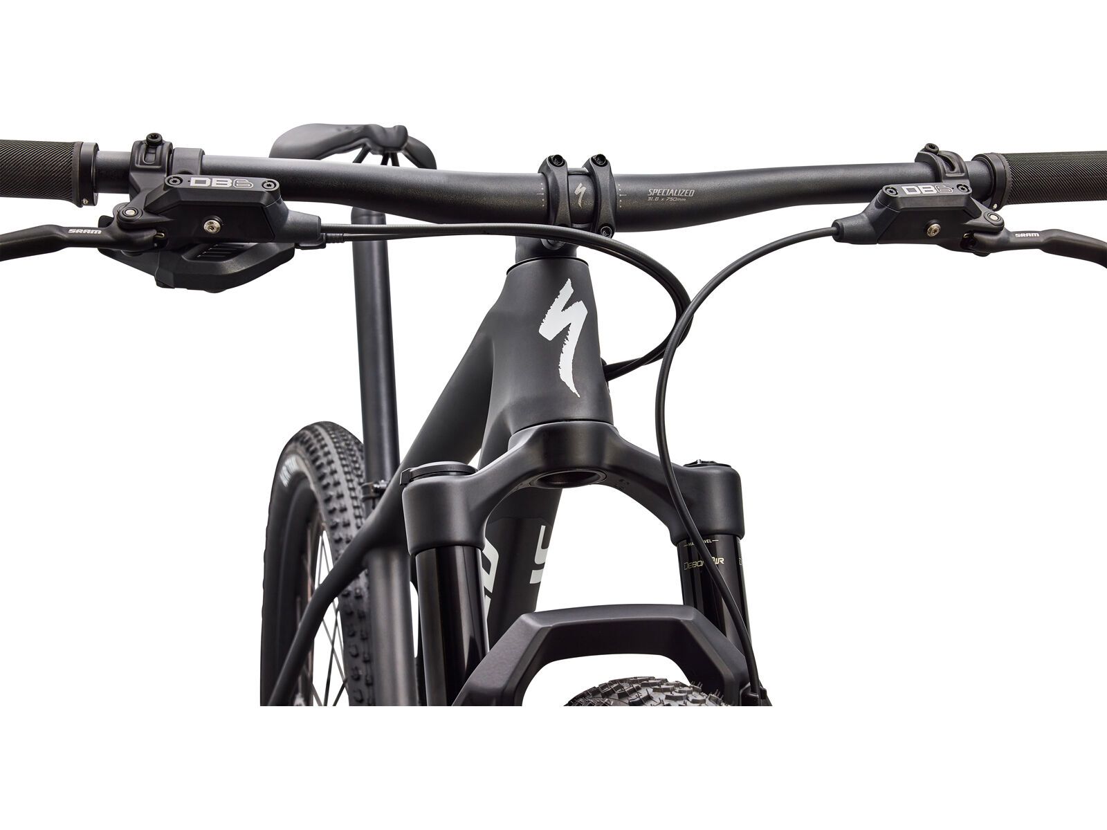 Specialized Epic Hardtail Comp SRAM Eagle 70, satin carbon/metallic white silver - Bild 5