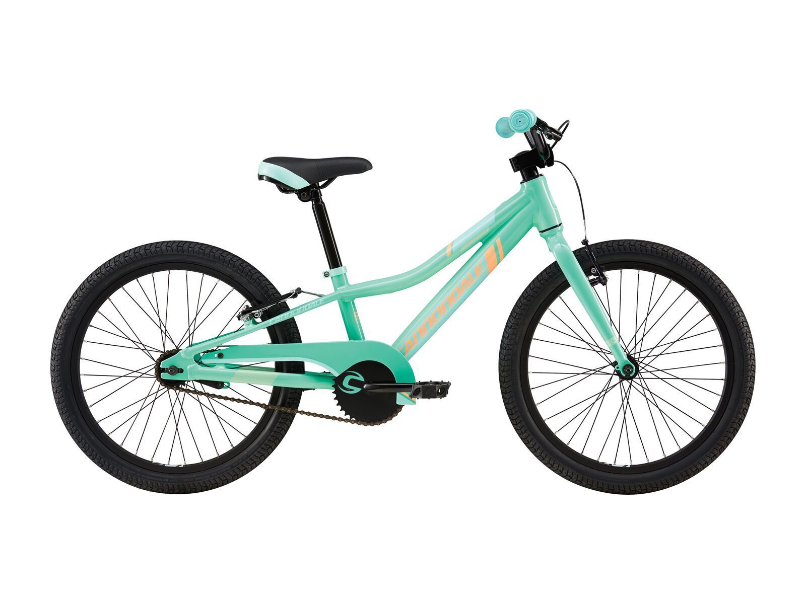 Cannondale Trail 20 Single Speed Girls, tropics w/ linen green and brazilliant, gloss - Bild 1
