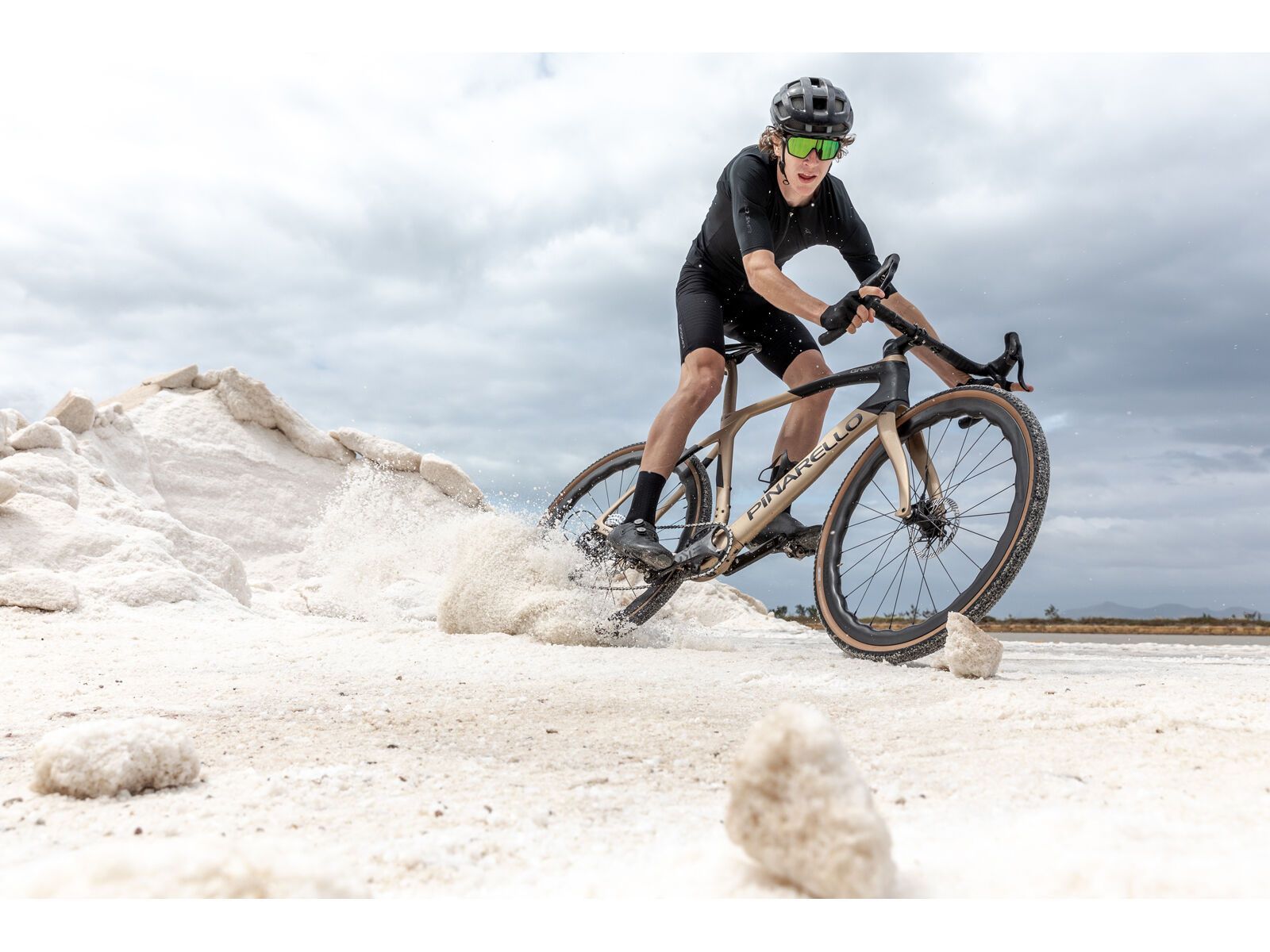 Pinarello Grevil F9 GRX815 Di2 1x11 DB / Princeton CarbonWorks GRIT 4540 DB HG11, champagne - Bild 26