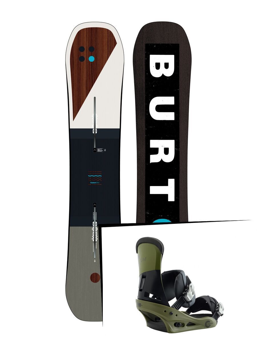 Set: Burton Custom 2019 +  Custom (2218423S) - Bild 1