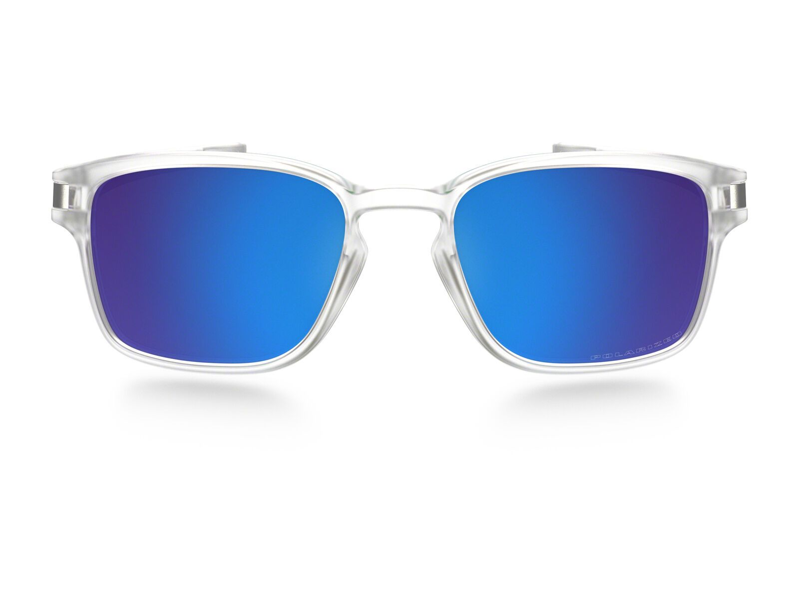 Oakley Latch Square Polarized, clear/Lens: sapphire iridium polarized - Bild 2