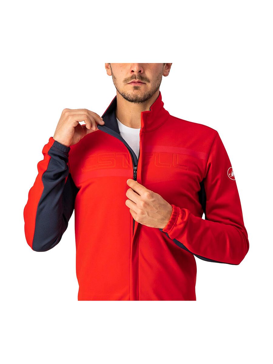 Castelli Transition 2 Jacket, red/savile blue-red reflex - Bild 4