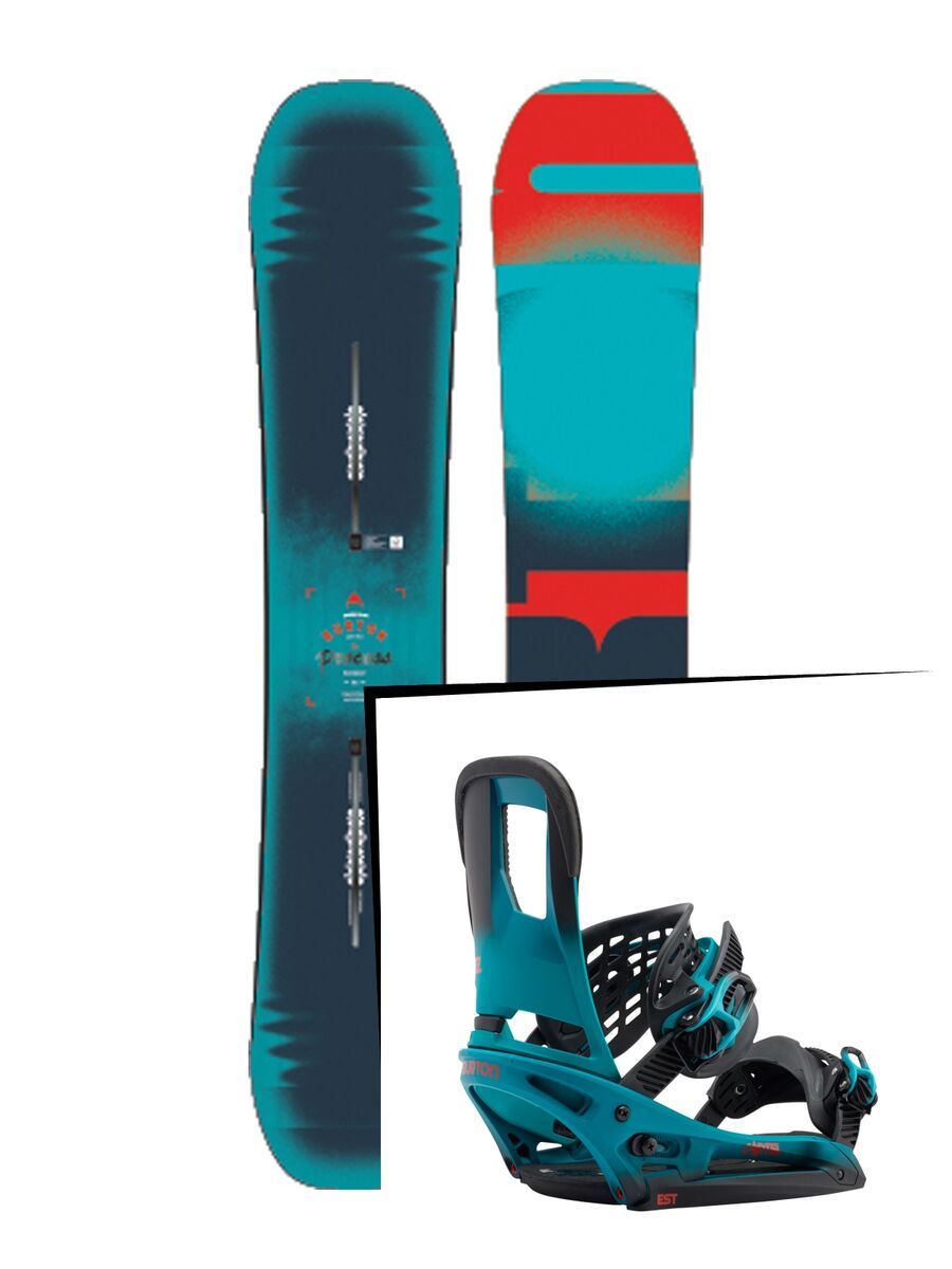 Set: Burton Process Flying V 2017 +  Cartel EST (1712718S) - Bild 1