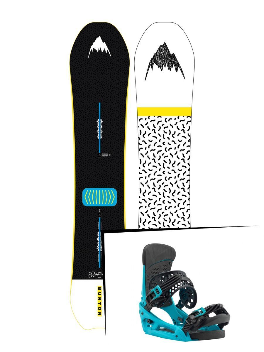 Set: Burton Deep Thinker 2019 +  Malavita EST (1931049S) - Bild 1