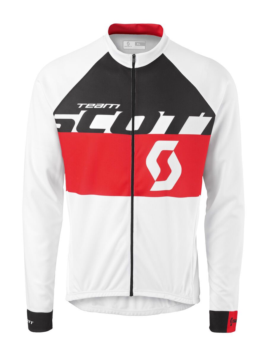 Scott RC Team l/sl Shirt, white/red - Bild 1
