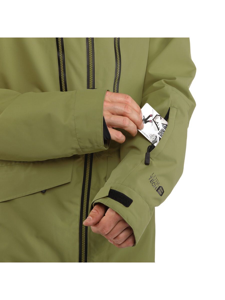 Horsefeathers Halen II Shell Jacket, iguana - Bild 7