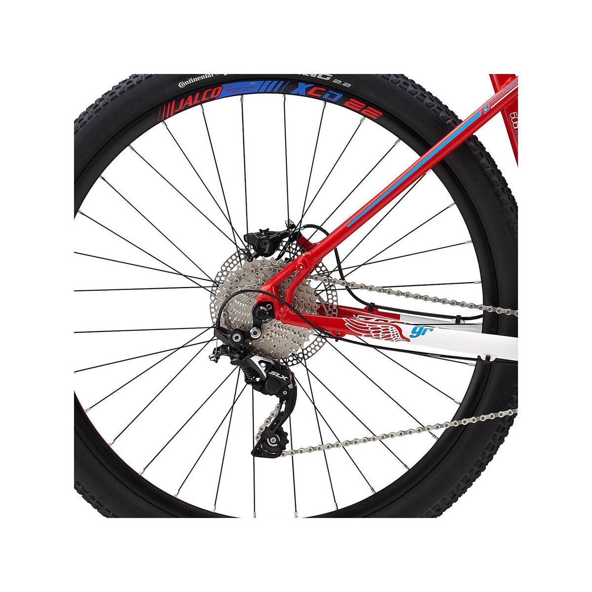 GT Zaskar 9R Comp, red/white - Bild 4