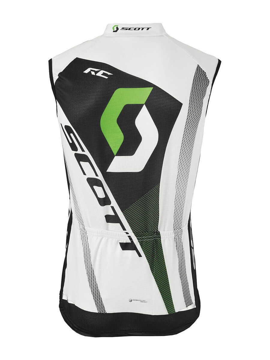 Scott RC Pro w/o sl Shirt, white/green - Bild 2