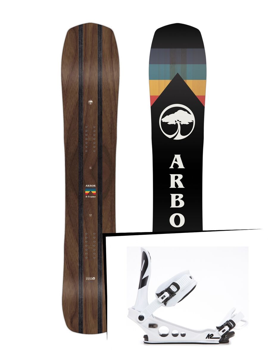 Set: Arbor A-Frame 2019 + K2 Lien AT team - Bild 1