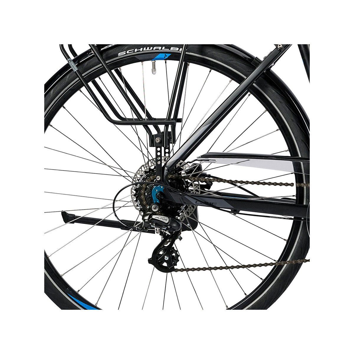 Cube Touring Pro Trapeze, black grey blue - Bild 4