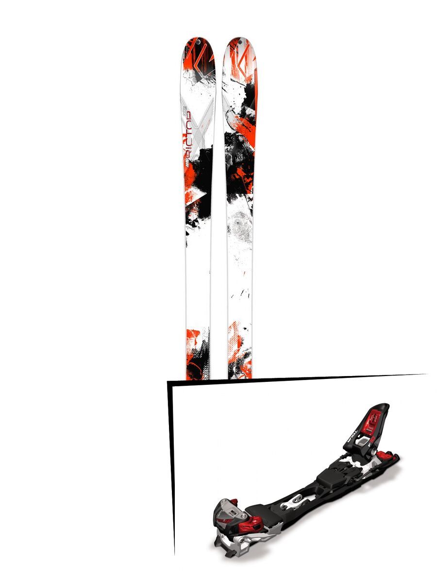 K2 SKI Set: AMP Rictor 90 XTI 2015 + Marker F10 Tour - Bild 1