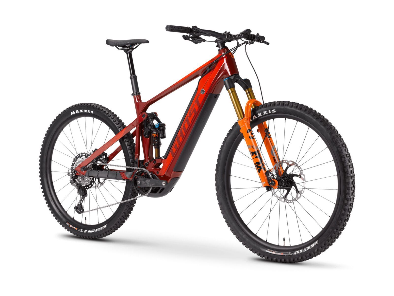 Ghost E-Riot Trail Pro 29, darkred/lava - Bild 2