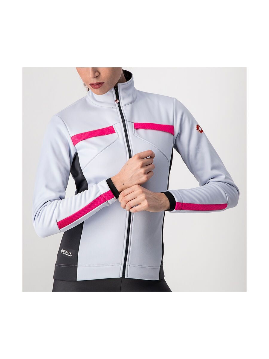 Castelli Dinamica Jacket, silver gray/dark gray - Bild 5