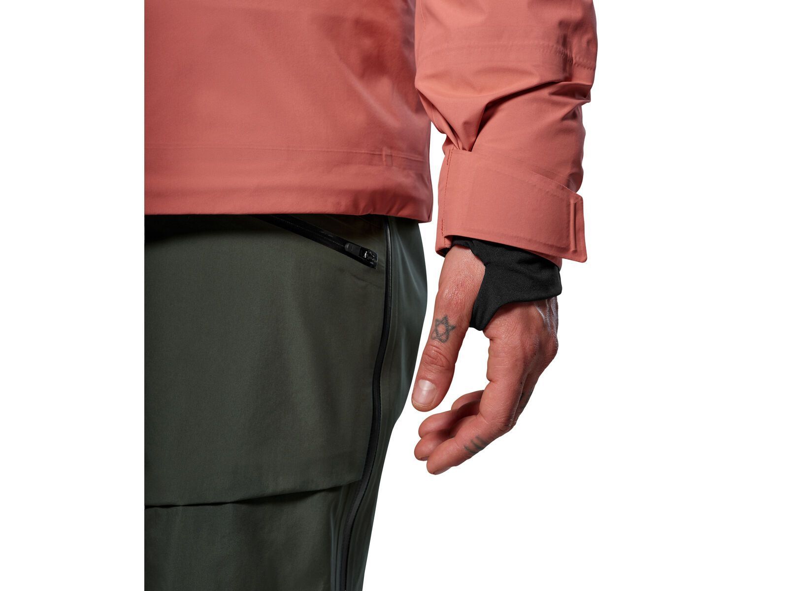 Salewa Sella 3 Layers Powertex Hardshell Jacke Damen, desert pink - Bild 9