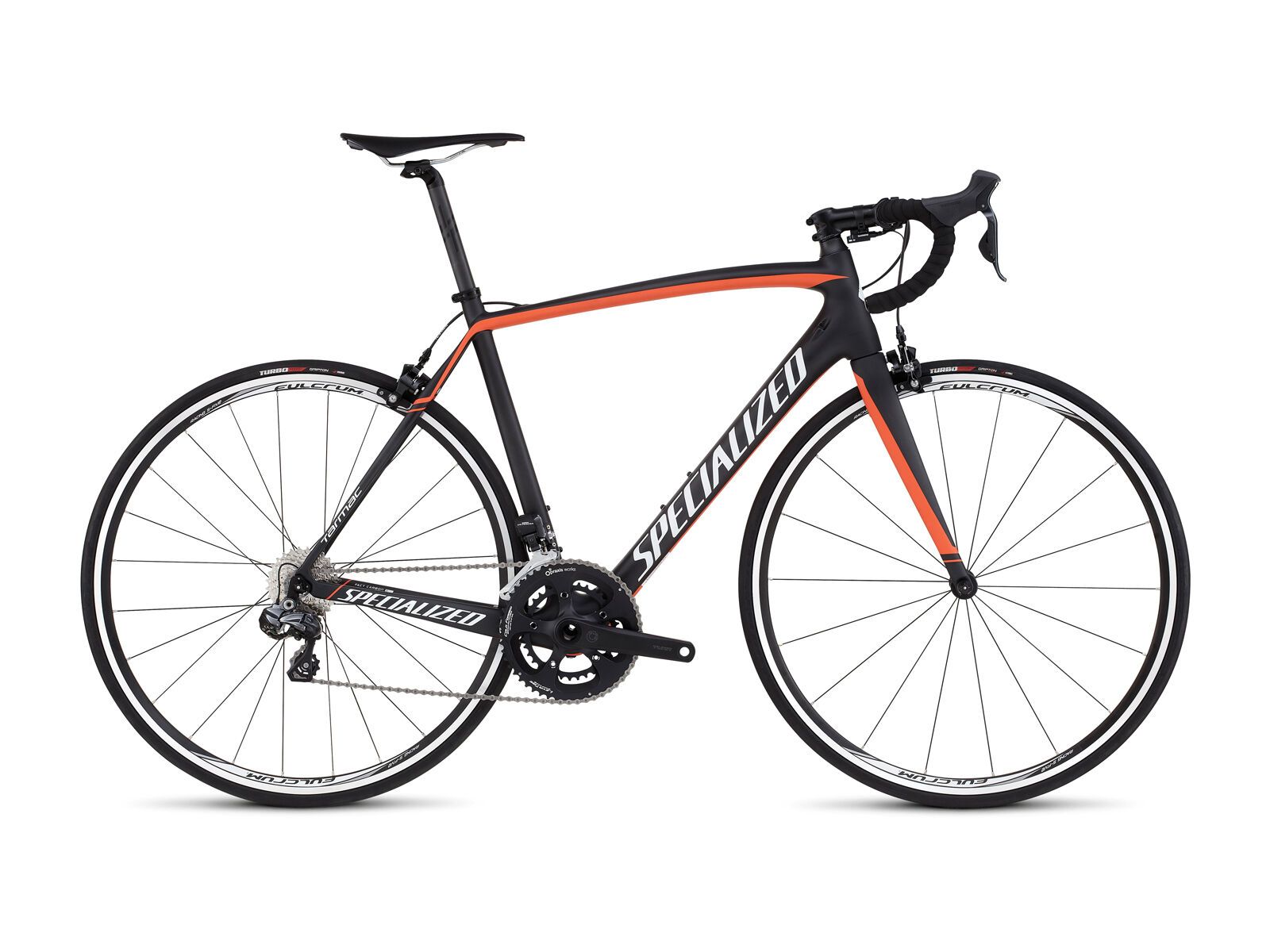 Specialized Tarmac Comp Ultegra Di2 CEN, satin carbon/moto orange/white - Bild 1