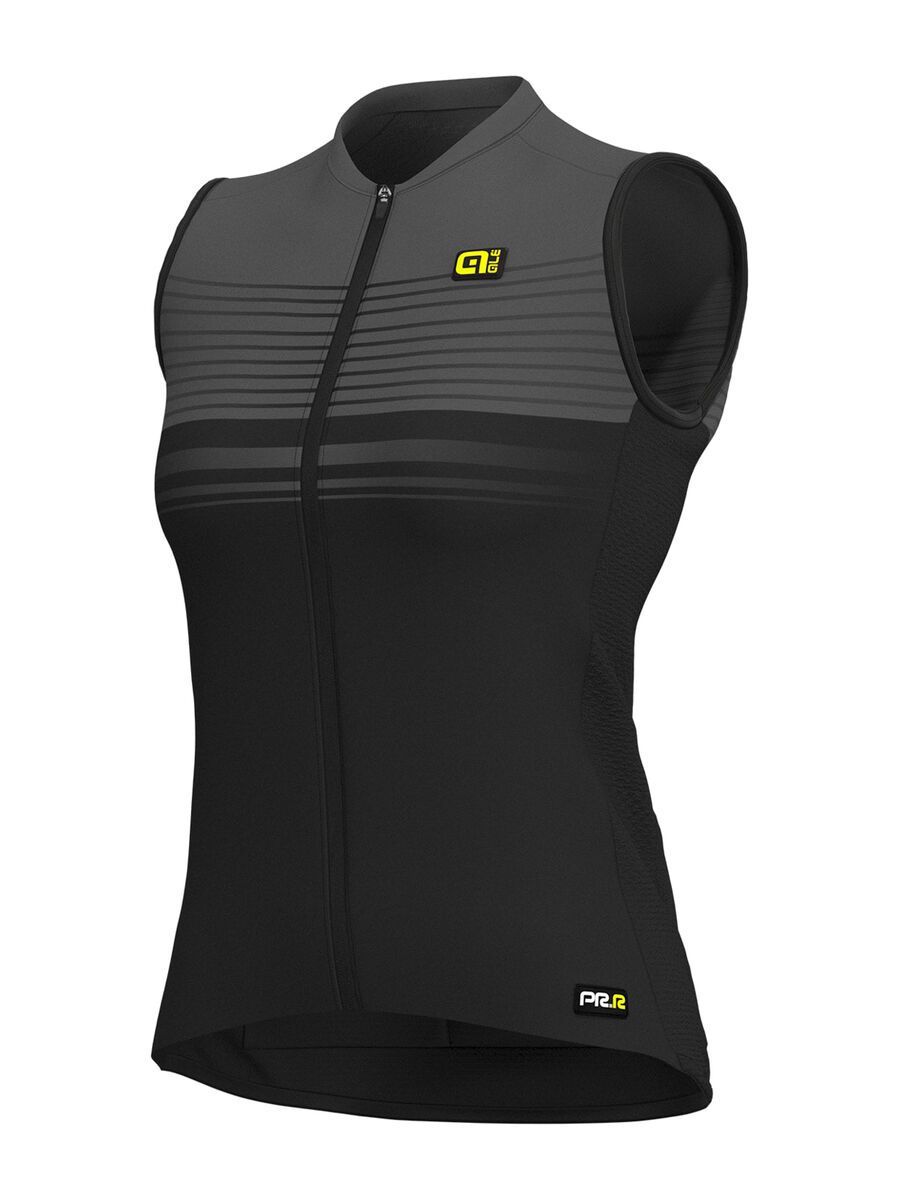Ale Slide S/less Lady Jersey, black-charcoal grey - Bild 1