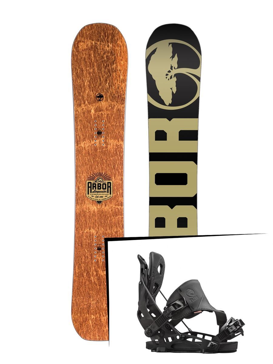 Set: Arbor Steepwater 2017 + Flow NX2 Hybrid (1513124S) - Bild 1