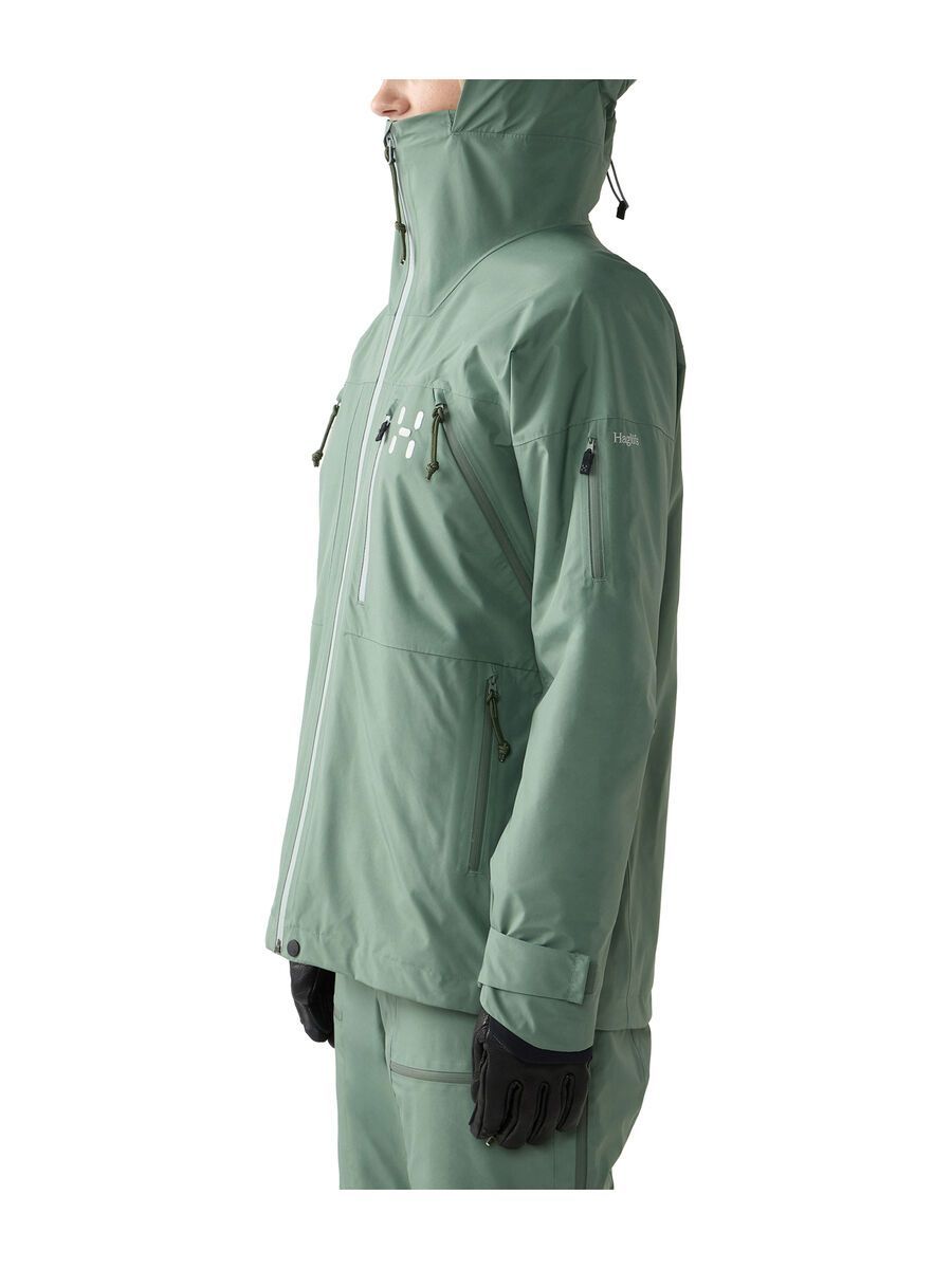 Haglöfs Latnja GTX Insulated Jacket Women, chlorophyll green - Bild 4