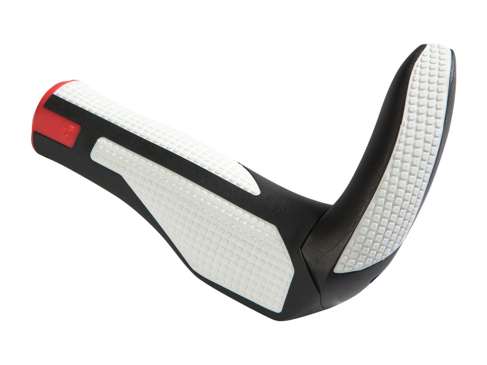 Cube Natural Fit Tour Griffe Bar End, schwarz/weiß/rot - Bild 2